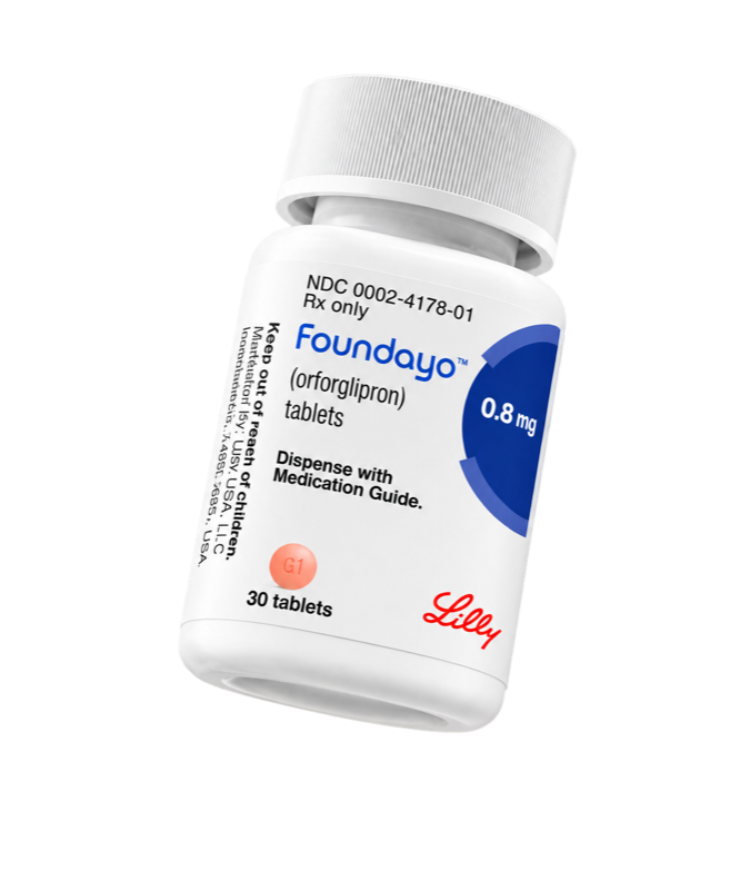 Foundayo tablets bottle